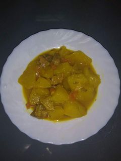 Una foto de Papas con carne