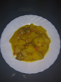 Una foto de Papas con carne