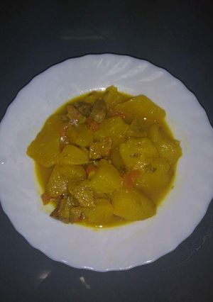 Una foto de Papas con carne