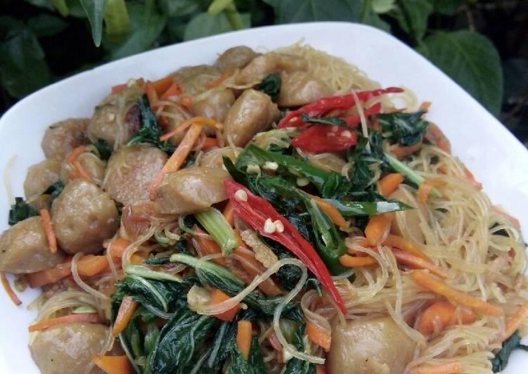 Resep Soun Goreng Bakso yang Enak