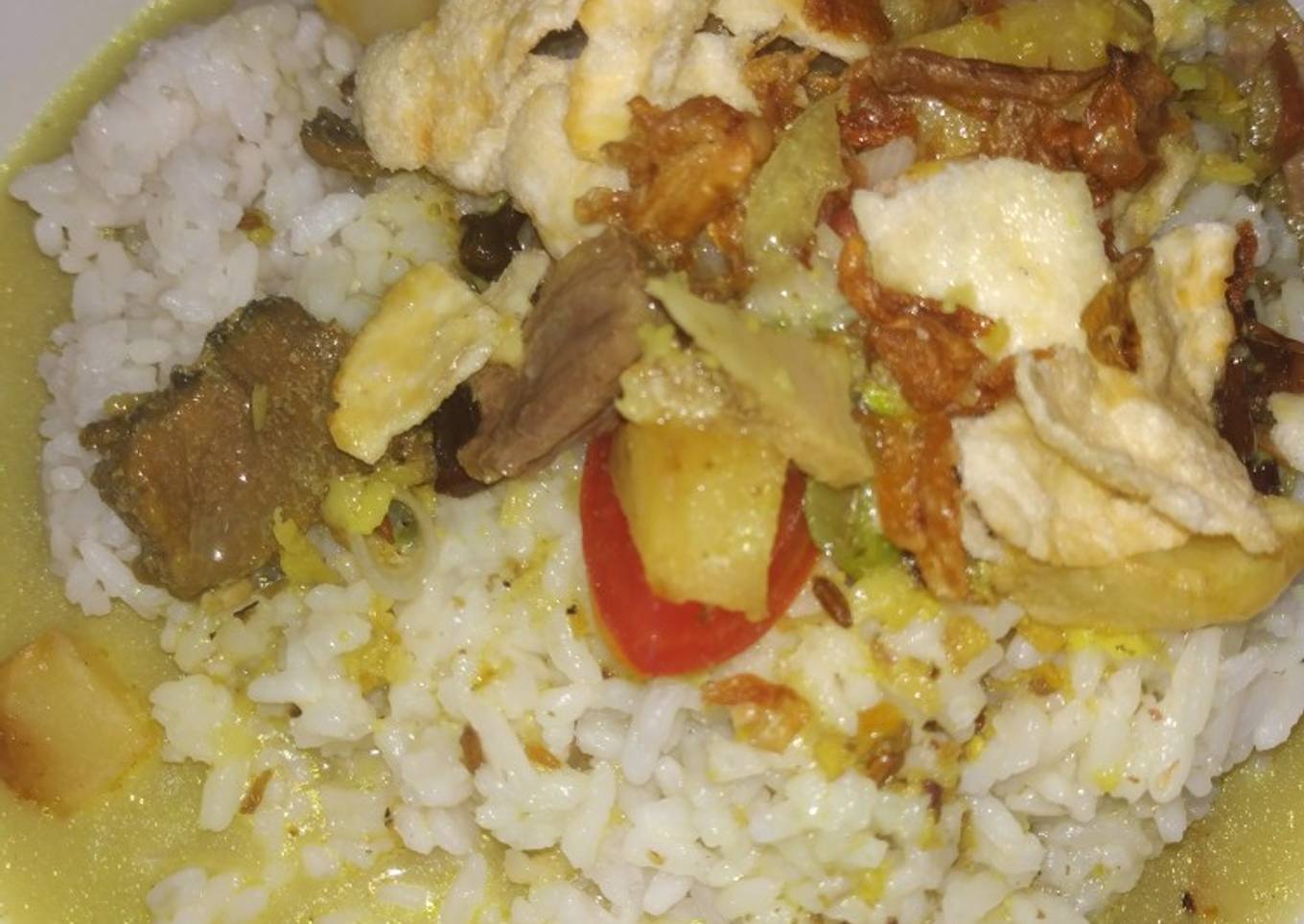 Nasi Soto Betawi