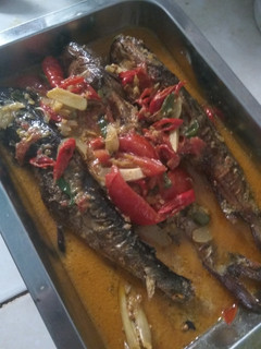 Foto resep Mangut Manyung Asap