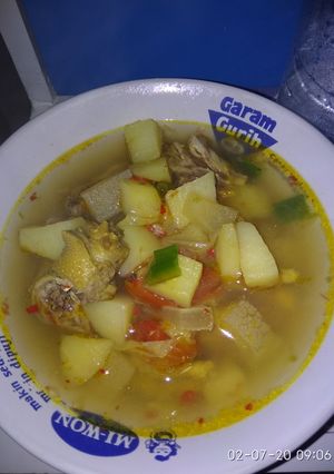 Foto resep Sop ceker+kepala ayam kikil