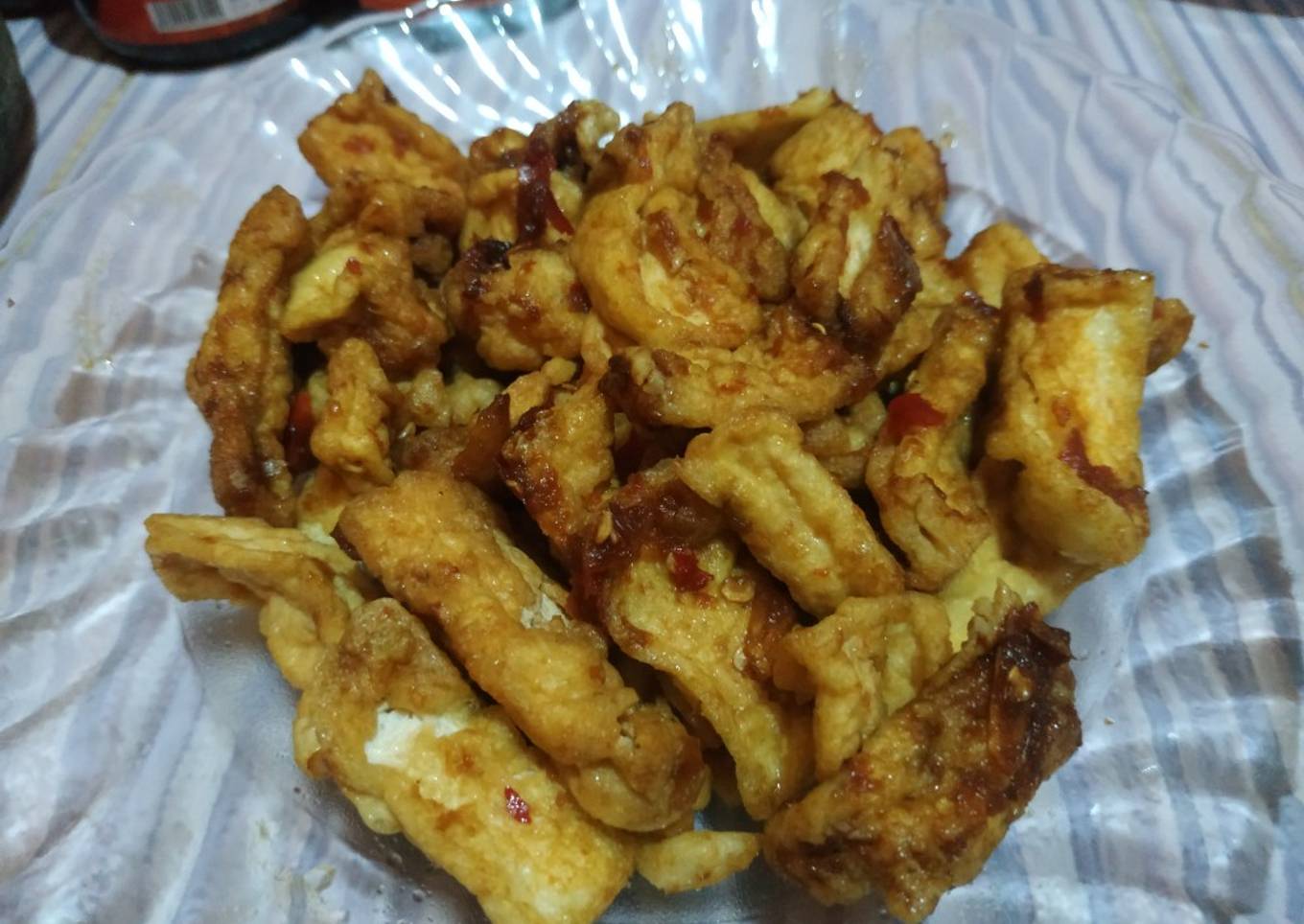Tahu kecap simple dan enak