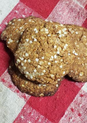 Una foto de Galletitas integrales de manzana