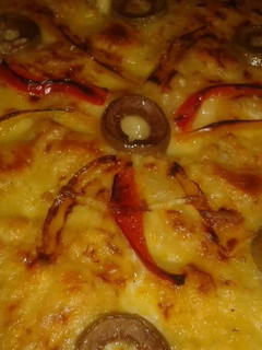 A picture of Negresco/Alfredo Pasta Bake.
