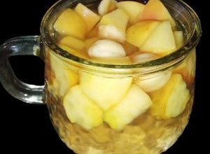 Foto resep Setup Biji Teratai dan Apel (Minuman Herbal)