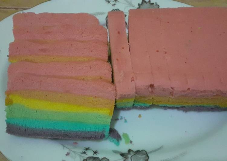 Bagaimana Membuat Bolkus pelangi, Menggugah Selera