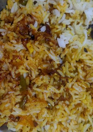 A picture of Dum biryani.