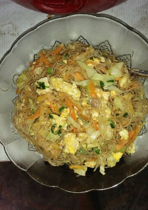 Foto resep Mie tumis sederhana