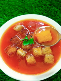 தக்காளி சூப்(tomato soup recipe in tamil) செய்முறை முக்கிய புகைப்படம்