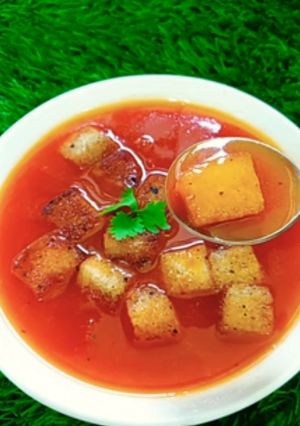 தக்காளி சூப்(tomato soup recipe in tamil) செய்முறை முக்கிய புகைப்படம்