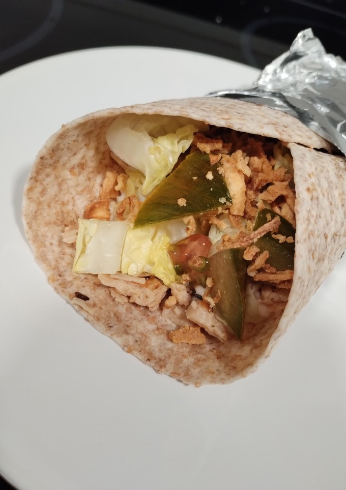 Una foto de Burrito de pollo