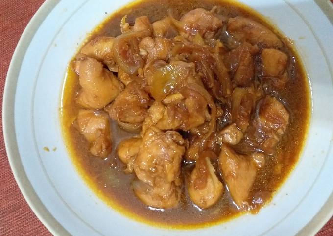 Ayam fillet saus mentega