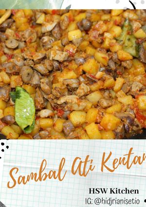 Foto resep Sambal Ati Kentang