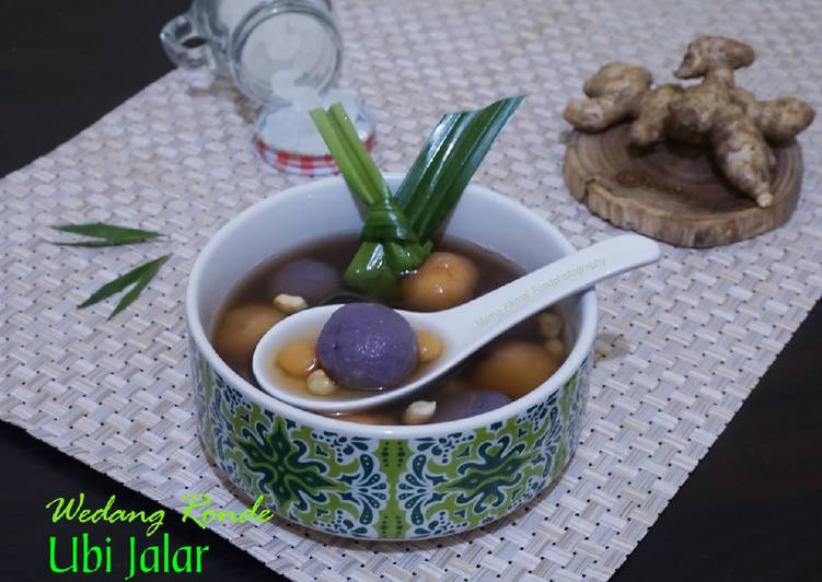 Resep Wedang Ronde Ubi Jalar Anti Gagal