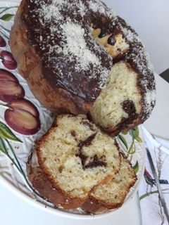 Une photo de Cake marbré