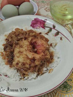 Foto resep Nasi Telur Ceplok Kecap Asin Pontianak