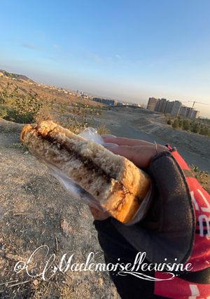 عکسی از دستور کره آجیل شکلاتی