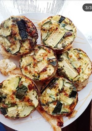 Une photo de Flans low carbs