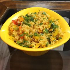A picture of Vegetable pulav.