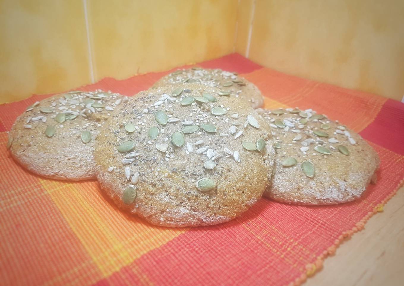 Pan de hamburguesa integral