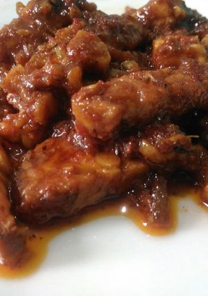 Foto resep 15. Tempe Sambal Saos Tiram