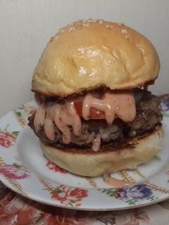 Foto resep Burger home made