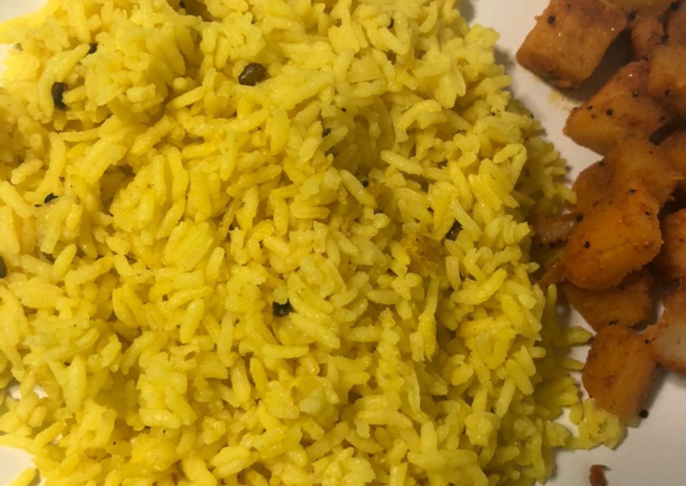 #GA4# week21 TURMERIC COCONUT Milk rice