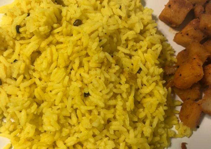 #GA4# week21 TURMERIC COCONUT Milk rice