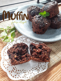 Foto resep Muffin super nyoklat simple
