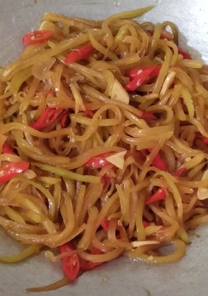 Foto resep Tumis Pepaya Muda