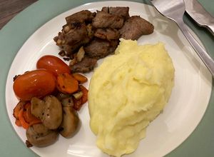 Foto resep Garlic Cube Beef Steak