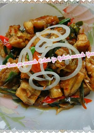 Foto resep Gapitan ikan pe masak Cabai ijo Galeri masak Yasmin