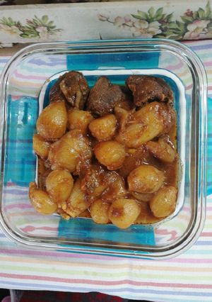 A picture of Venison Stifado!!!.