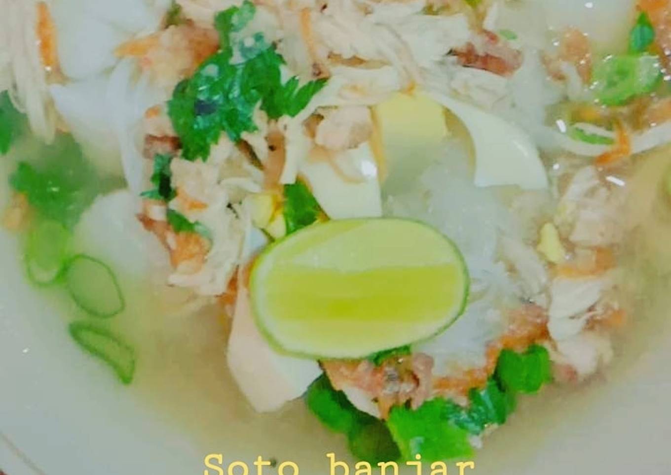 Soto banjar ala perantauan