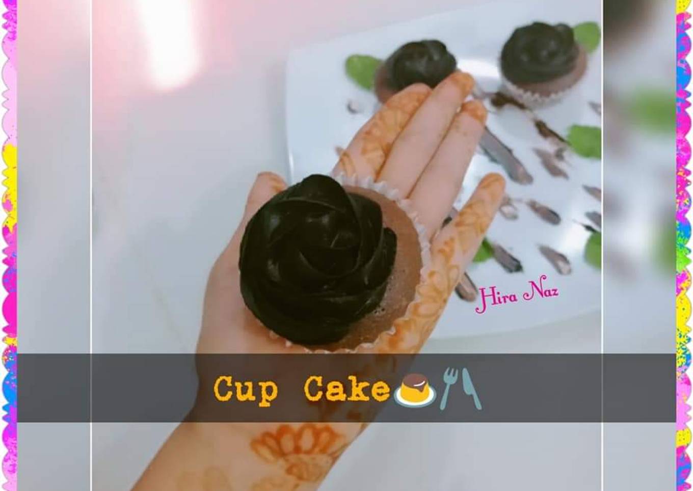 Chocolate Cup 🎂Cake...❤❤