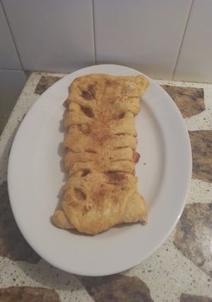 Una foto de Strudel de pera