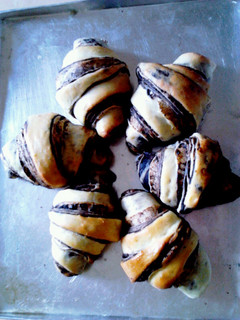 Foto resep Chocolate wassant bread (lembuttttt)