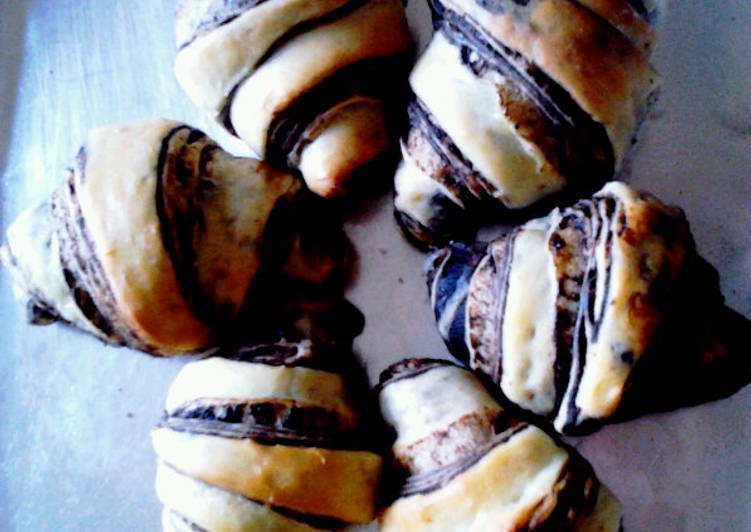 Chocolate wassant bread (lembuttttt)