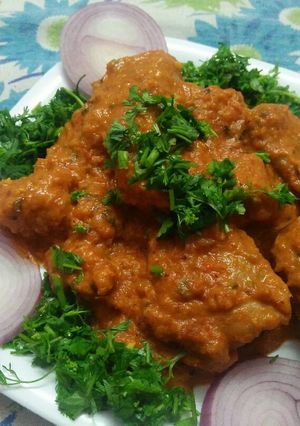 A picture of Chicken makkhanwala.