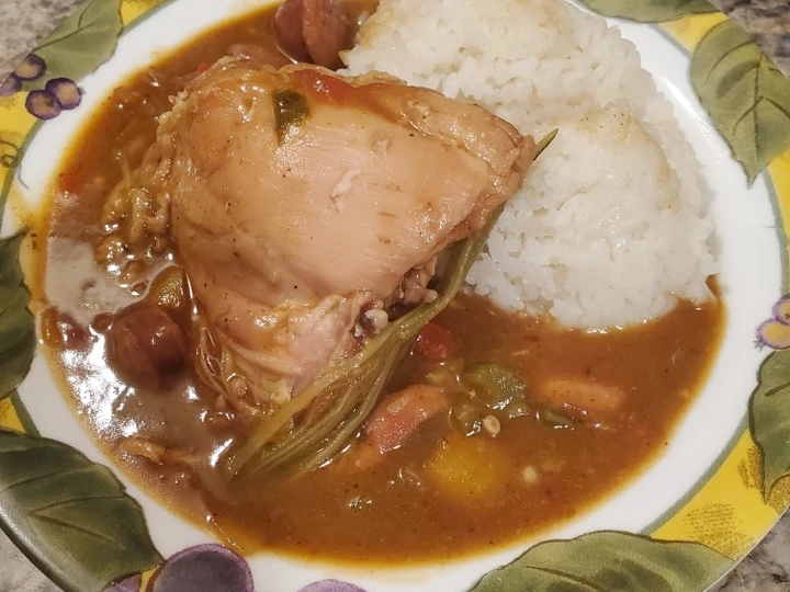 Recipe Brad&amp;#39;s chicken and sausage gumbo the Awesome  So Delicious