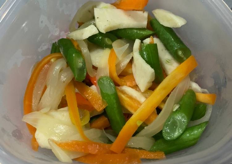 Cara meracik Tumis Buncis Wortel yang mudah