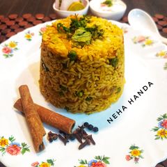 A picture of Tawa Pulao(Mumbai Style).