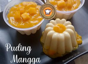 Gambar Puding Mangga (For Baby 8 Months ++)