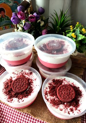 Foto resep Ice Cream Red Velvet Vanilla