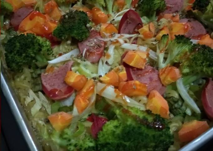 Resep Mie panggang Ala Pizza yang Lezat Sekali