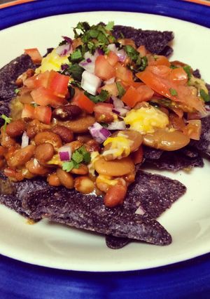 A picture of Blue Corn Nachos.