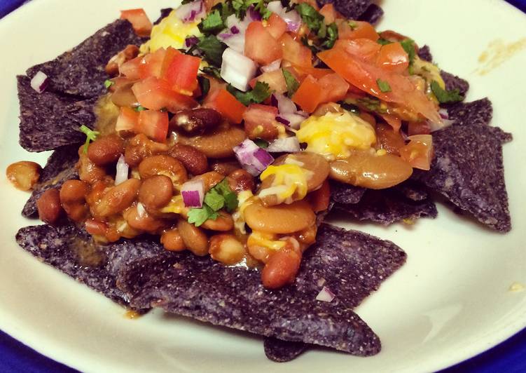 Easiest Way to Make Super Quick Homemade Blue Corn Nachos