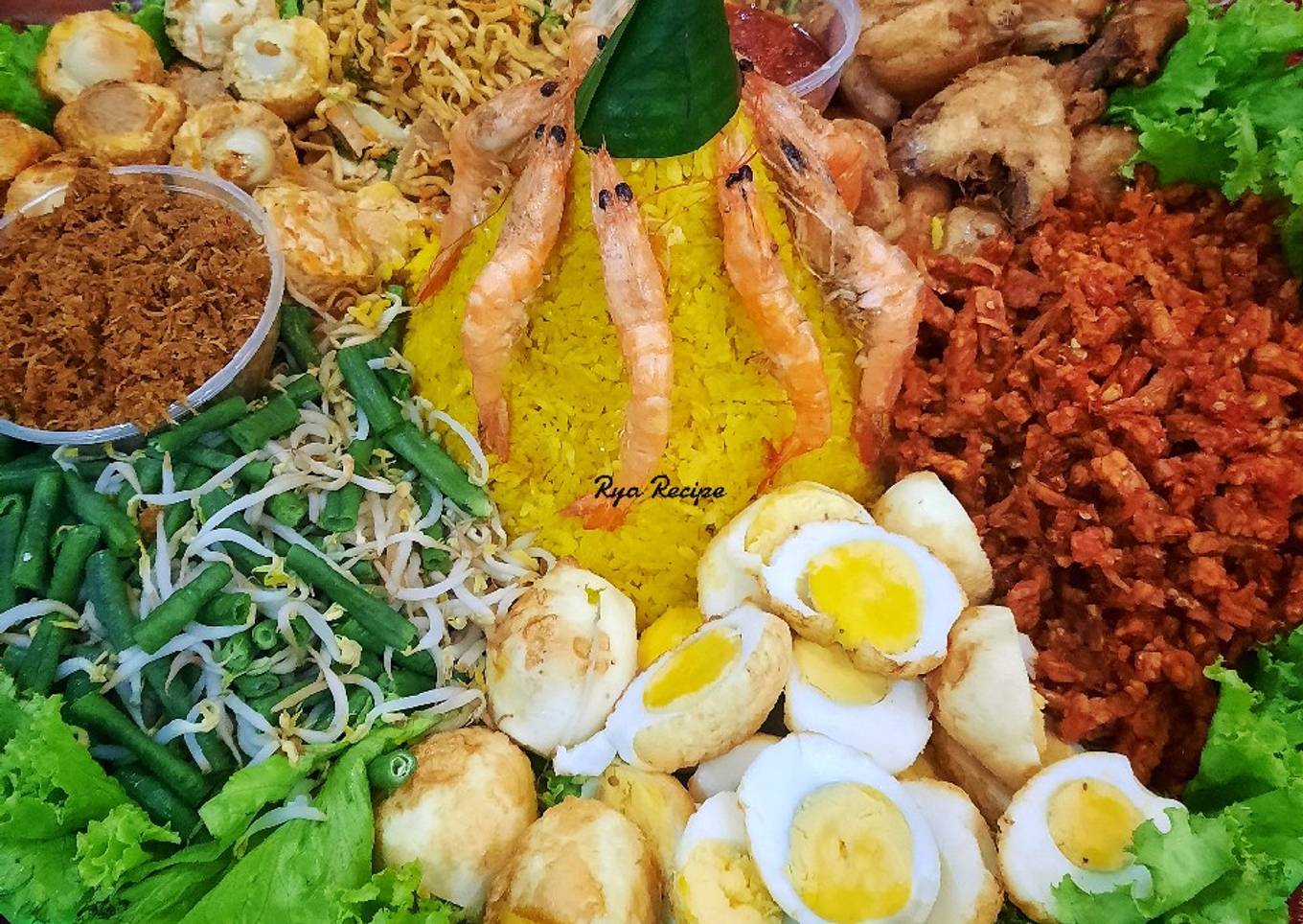 Resep Nasi Kuning Tumpeng, Enak